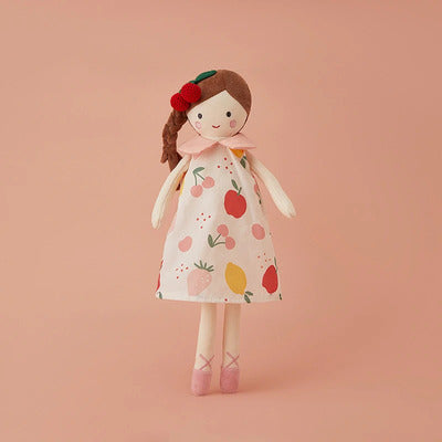 Doudou Ultra-Doux variante poupée fruits champêtres