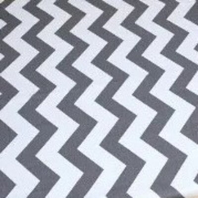 Drap housse lit bébé tout doux motif strié bleu