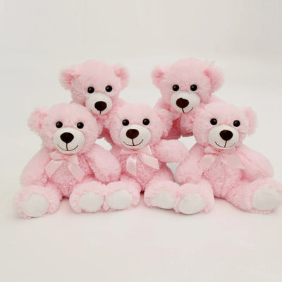 Ours en peluche Ultra Doux variante rose