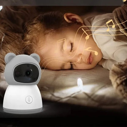 Bébé endormi bercé par douces sonorités caméra bébé sans wifi vision 360 modèle prise UE