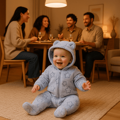 bebe se mouvant librement dans nid d ange bodychaud