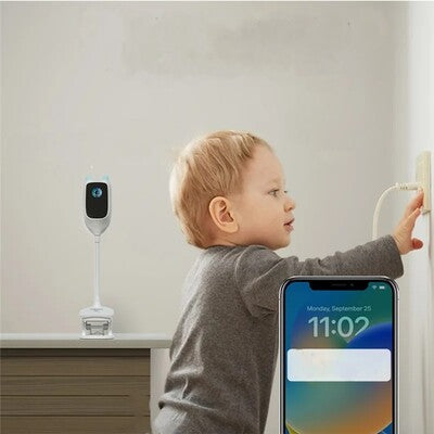 Bébé sous surveillance et protection caméra bébé sans wifi vision HD Plus