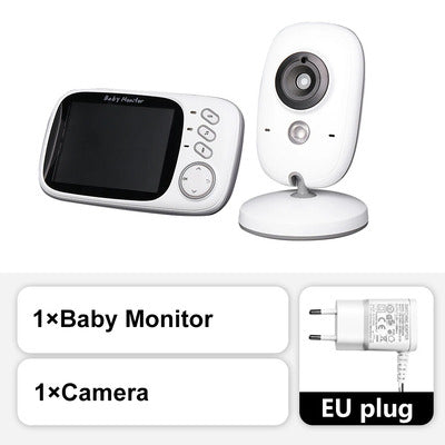 Caméra bébé vision claire avec prise UE