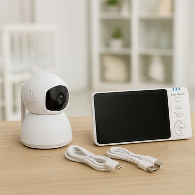 Caméra bébé vision nocturne hd avec ses accessoires