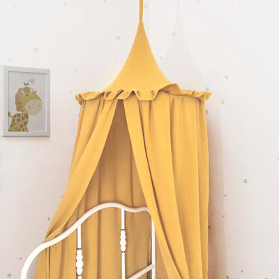 Ciel de lit féerique le variant jaune