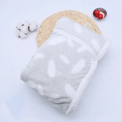 Couverture bébé couette Douceur variante gris