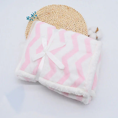 Couverture bébé Couette Douceur variante rose