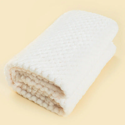 Couverture bébé Douce Ecologique variante blanc cassé