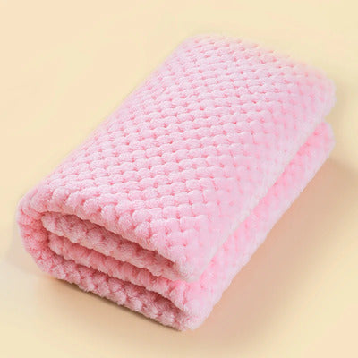 Couverture bébé Douce Ecologique variante rose