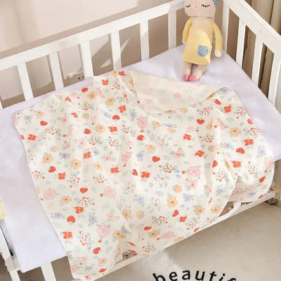 Couverture bébé ultra-douce variante fraise