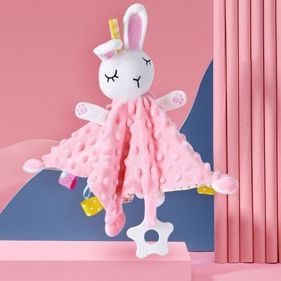 Doudou bébé confort-doux variante lapin joyeux