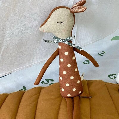 Doudou Coton Bio Ultra-Doux variante Cerf