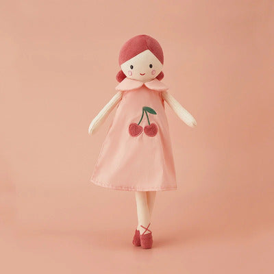 Doudou Ultra-Doux variante poupée douceur cerise