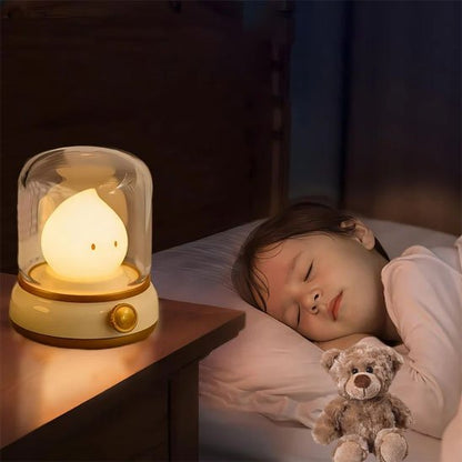enfant berce par lumiere tendre veilleuse bebe multifonction sleepydreams