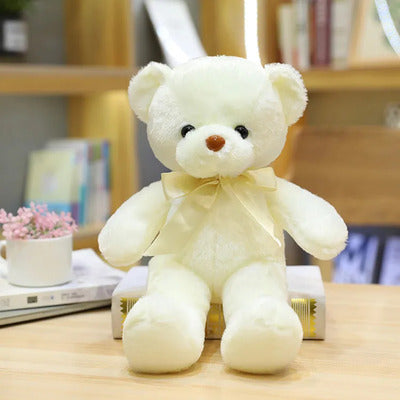 Ours en peluche Câlin artisanal variante blanc