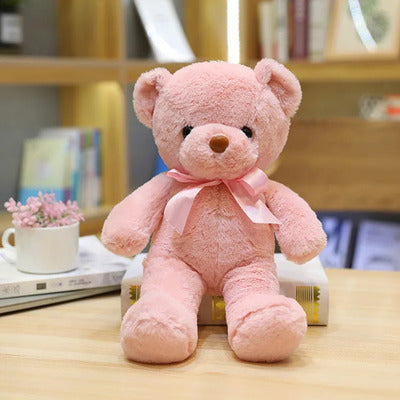 Ours en peluche Câlin artisanal variante rose