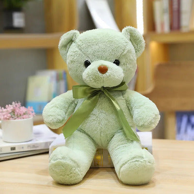 Ours en peluche Câlin artisanal variante vert