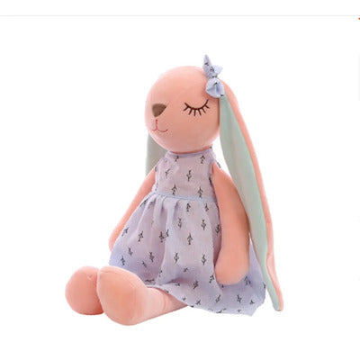 peluche lapin Douceur Réconfortant variante bleu