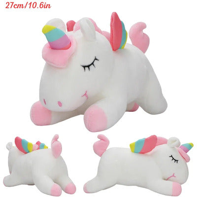Peluche licorne Magique variante blanc