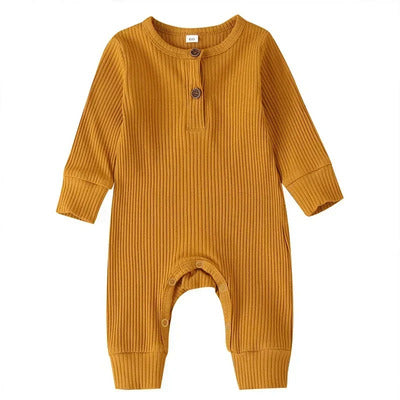 Pyjama bebe Coton Bio Ultra Doux variante moutarde