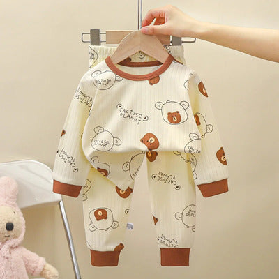 Pyjama bébé Doux Rêves motif Ours brun