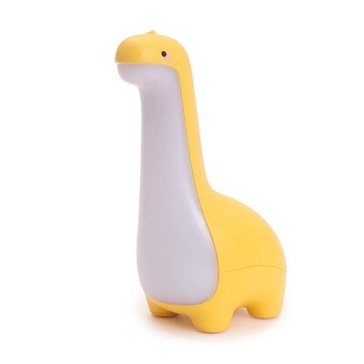 veilleuse bebe dinosaura la variante jaune