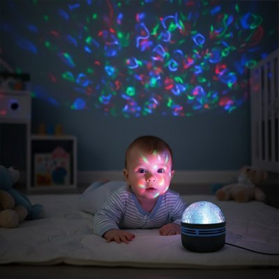 bebe sous charme la veilleuse projection ciel etoile magique