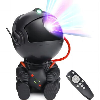 veilleuse projection galactique variante etoile noire